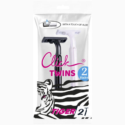Click Tiger Twins Razor 2pcs Pack