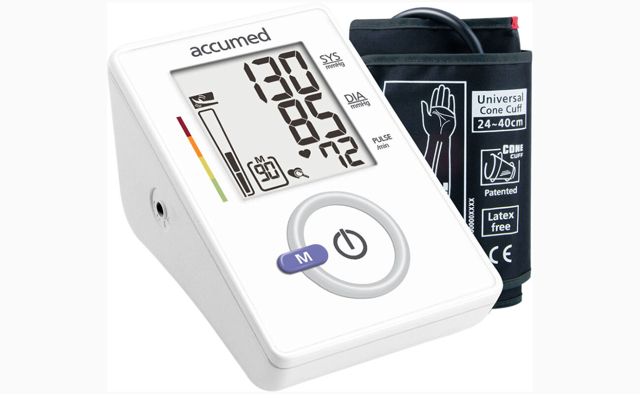 Accumed Automatic Upper Arm Blood Pressure Monitor AW150f