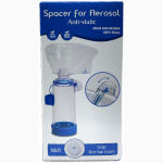 Spacer for Aerosol Anti-Static with soft 100% Silicon Mask for Adult +5 years