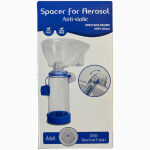 Spacer for Aerosol Anti-Static with soft 100% Silicon Mask for Adult +5 years