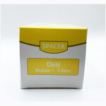 Spacer for Aerosol Anti-Static with soft 100% silicon mask for child 1-5 years