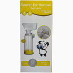 Spacer for Aerosol Anti-Static with soft 100% silicon mask for child 1-5 years