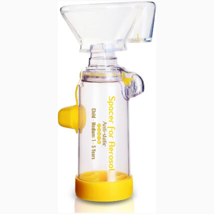 Spacer for Aerosol Anti-Static with soft 100% silicon mask for child 1-5 years