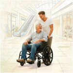 Smart Saver Comfort Wheelchair - Image 8